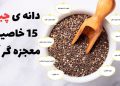 دانه چیا و 15 خاصیت معجزه گر آن 13 دانه چیا و 15 خاصیت معجزه گر آن