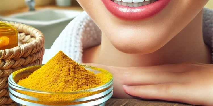 سریع ترین روش سفید شدن دندان با زردچوبه 1 سریع ترین روش سفید شدن دندان با زردچوبه