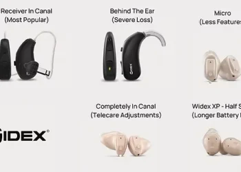 انواع سمعک ویدکس